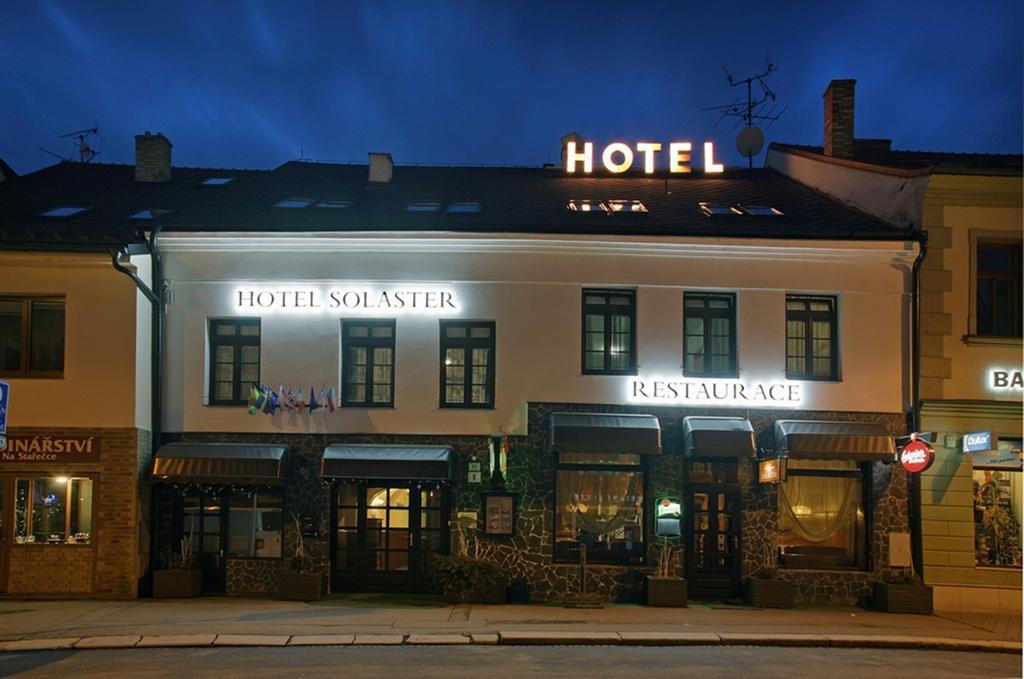Hotel Solaster Garni Třebíč Exteriör bild
